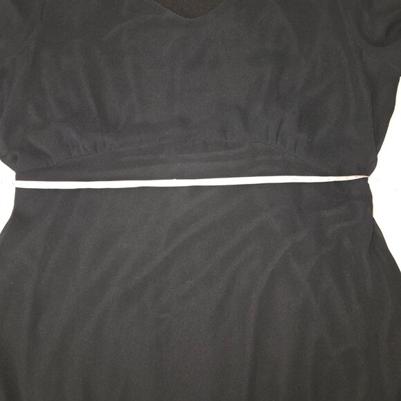 Rinascimento Boho Style Dress with Bell Sleeves Black, size M NWT - Picture 9 of 16